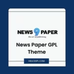 News Paper GPL Theme