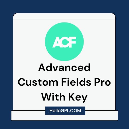 Advanced Custom Fields Pro With Key