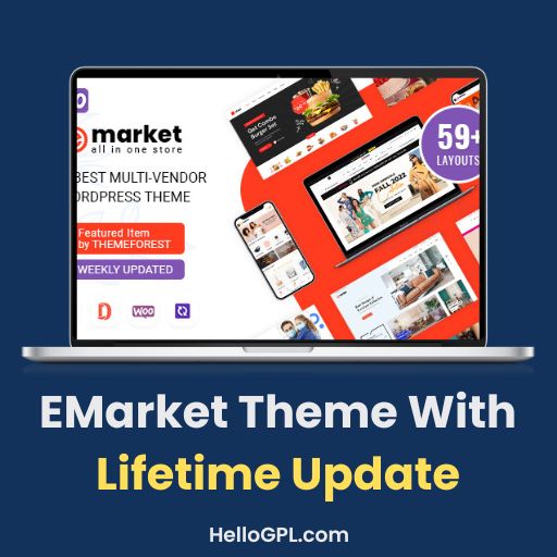 EMarket Theme With Lifetime Update