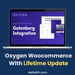 Oxygen Woocommerce Lifetime Update