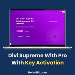 Divi Supreme With Pro With Key Activation